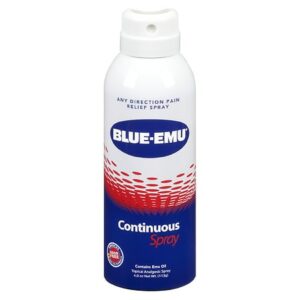 Blue-Emu Pain Relief Continuous Spray Odor Free - 4.0 fl oz