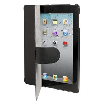 BodyGuardz Garrison Premium Folio Case for Apple iPad 2 / 3 - Black