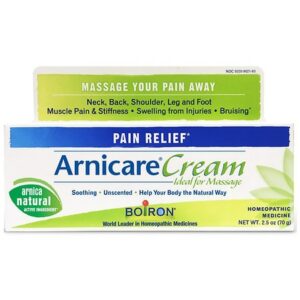 Boiron Arnicare Cream, Homeopathic Topical Pain Relief - 2.5 oz