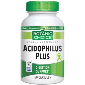 Botanic Choice Acidophilus Plus Dietary Supplement Capsules - 60.0 Each