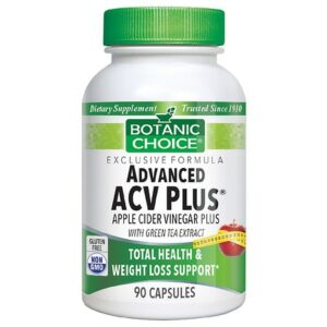 Botanic Choice Advanced ACV Plus Dietary Supplement Capsules - 90.0 ea