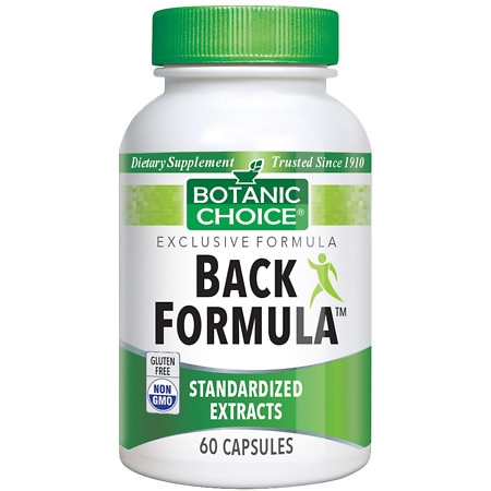 Botanic Choice Back Formula Dietary Supplement Capsules - 60.0 Each