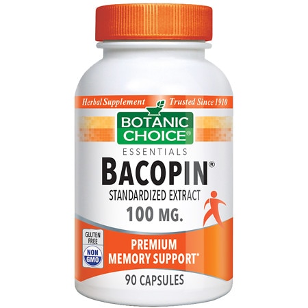 Botanic Choice Bacopin 100 mg Herbal Supplement Capsules - 90.0 Each