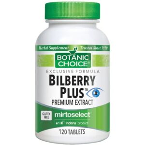 Botanic Choice Bilberry Plus Herbal Supplement Tablets - 120.0 Each