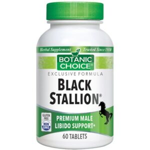 Botanic Choice Black Stallion Male Libido Herbal Supplement Tablets - 60.0 Each