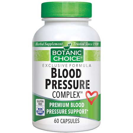 Botanic Choice Blood Pressure Complex Dietary Supplement Capsules - 60.0 Each