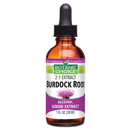 Botanic Choice Burdock Root Herbal Supplement Liquid - 1.0 fl oz