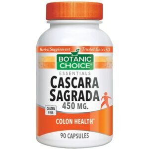 Botanic Choice Cascara Sagrada 450 mg Herbal Supplement Capsules - 90.0 Each