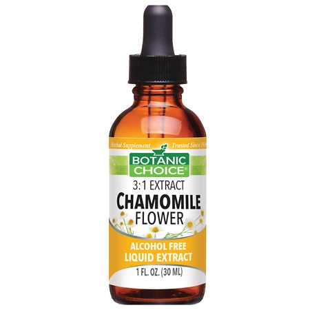 Botanic Choice Chamomile Flower Herbal Supplement Liquid - 1.0 Ounce