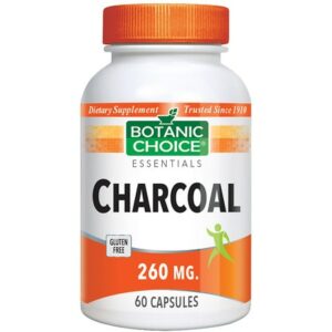 Botanic Choice Charcoal 260 mg Dietary Supplement Capsules - 60.0 Each