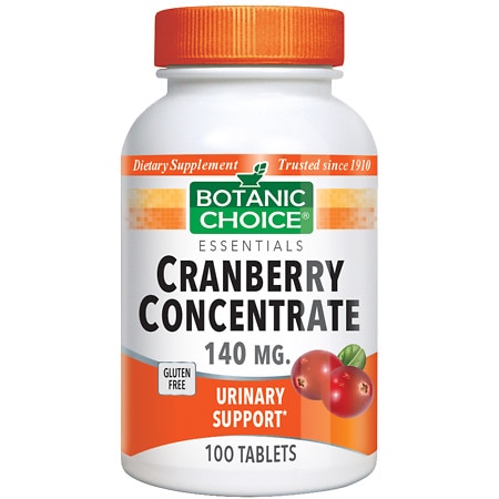 Botanic Choice Cranberry Concentrate 140 mg Dietary Supplement Tablets - 100.0 Each