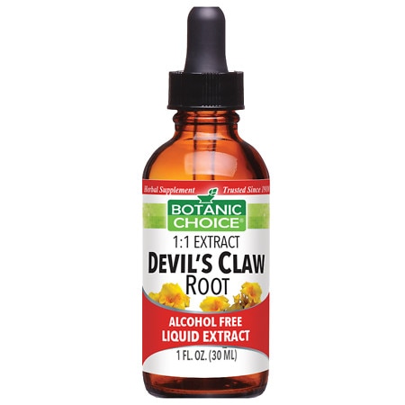 Botanic Choice Devil's Claw Root Herbal Supplement Liquid - 1.0 Ounce