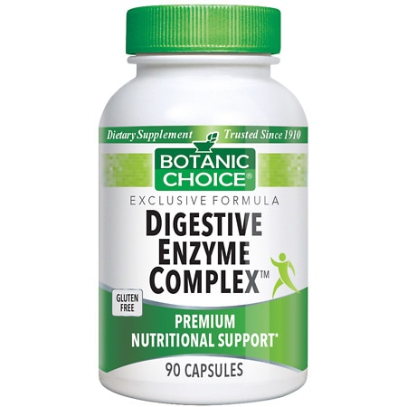 Botanic Choice Digestive Enzyme Complex Dietary Supplement Capsules - 90.0 Each