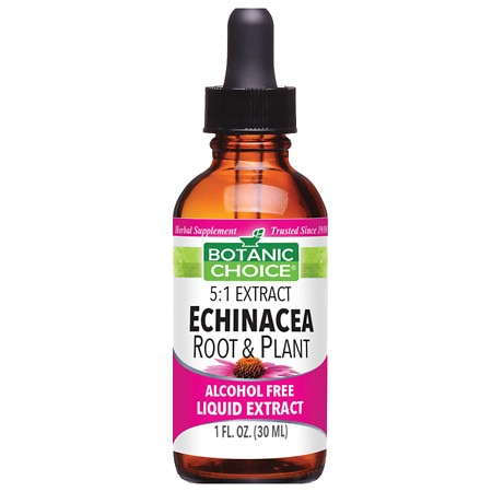 Botanic Choice Echinacea Root & Plant Herbal Supplement Liquid - 1.0 Ounce