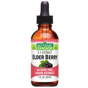 Botanic Choice Elder Berry Herbal Supplement Liquid - 1.0 Ounce