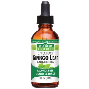 Botanic Choice Ginkgo Leaf Herbal Supplement Liquid - 1.0 Ounce