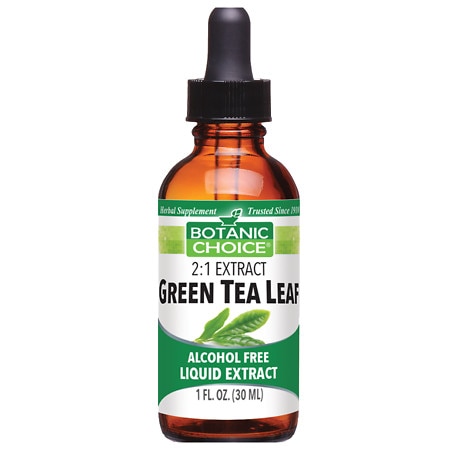 Botanic Choice Green Tea Leaf Herbal Supplement Liquid - 1.0 Ounce