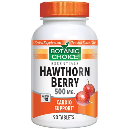 Botanic Choice Hawthorn Berry 500 mg Herbal Supplement Tablets - 90.0 Each