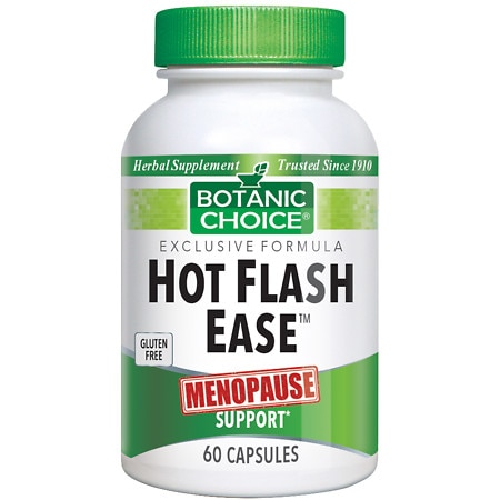 Botanic Choice Hot Flash Ease Menopause Support Dietary Supplement Capsules - 60.0 Each