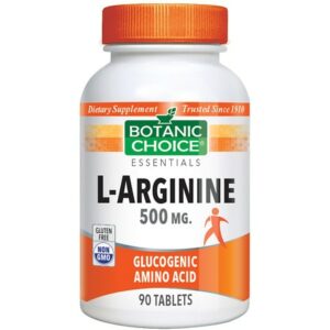 Botanic Choice L-Arginine 500 mg Dietary Supplement Tablets - 90.0 Each