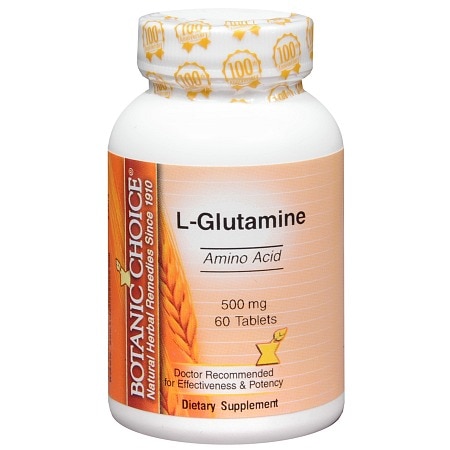 Botanic Choice L-Glutamine 500 mg Dietary Supplement Tablets - 60.0 Each