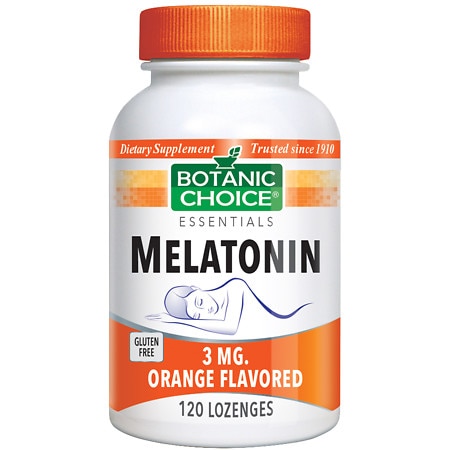 Botanic Choice Melatonin 3 mg Dietary Supplement Lozenges - 120.0 Each