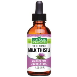 Botanic Choice Milk Thistle Herbal Supplement Liquid - 1.0 Ounce