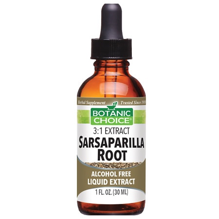 Botanic Choice Sarsaparilla Root Herbal Supplement Liquid - 1.0 Ounce