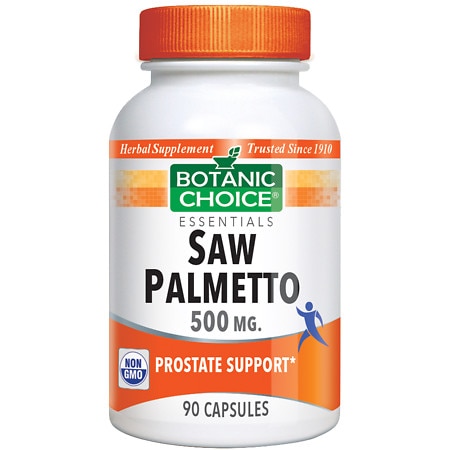 Botanic Choice Saw Palmetto 500 mg Herbal Supplement Capsules - 90.0 Each