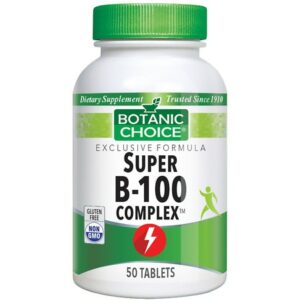 Botanic Choice Super B-100 Complex Dietary Supplement Tablets - 50.0 Each