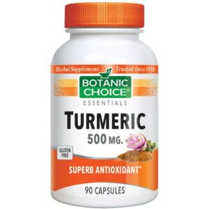 Botanic Choice Turmeric 500 mg Herbal Supplement Capsules - 90.0 Each