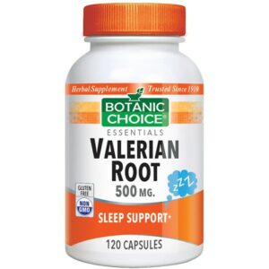 Botanic Choice Valerian Root 500 mg Herbal Supplement Capsules - 120.0 Each