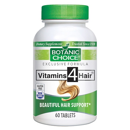 Botanic Choice Vitamins for Hair Formula Dietary Supplement Tablets - 60.0 ea