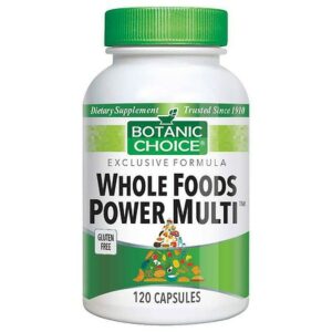 Botanic Choice Whole Foods Power Multi Dietary Supplement Capsules - 120.0 Each