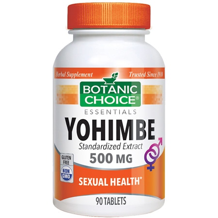 Botanic Choice Yohimbe 500 mg Herbal Supplement Tablets - 90.0 Each