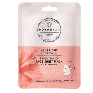 Botanics All Bright Brightening Sheet Mask - 0.72 oz