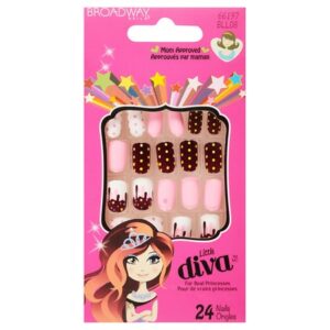 Broadway Nails Little Diva Stick-On Nails - 24.0 ea