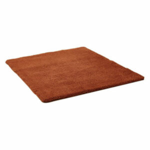 Brown Living Room Bedroom Bathroom Waterproof Anti-skid Square Carpet