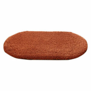 Brown Living Room Bedroom Bathroom Waterproof Non-slip Round Carpet