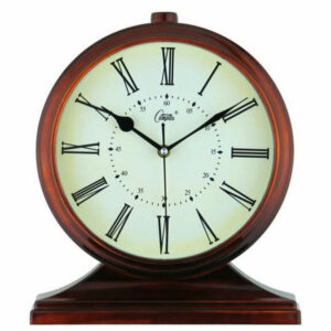 Brown Retro Creative Living Room Bedroom Simple Clock C Models, Roman