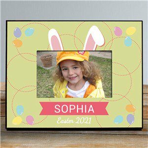 Bunny Ears Kids Personalized Photo Frame