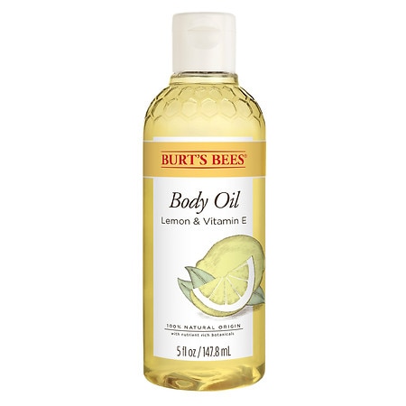 Burt's Bees 100% Natural Origin Body Oil Lemon & Vitamin E - 5.0 fl oz