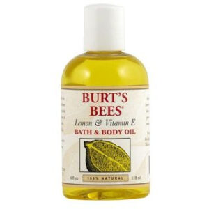 Burts Bees - Lemon & Vitamin E Bath and Body Oil, 4oz 4oz / 118ml