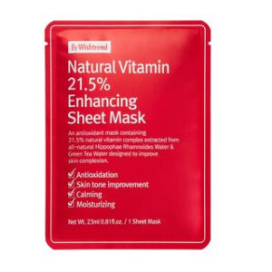 By Wishtrend - Natural Vitamin 21.5% Enhancing Sheet Mask