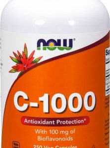 C-1000 Vitamin C 250 Capsules - Immune System Support NOW