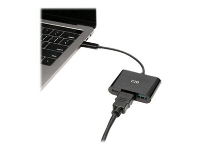 C2G USB C Mini Docking Station Kit for Chromebooks - docking station - USB-C - HDMI