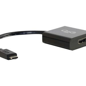 C2G USB C to HDMI Adapter - USB C 3.1 - external video adapter - black