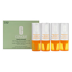 CLINIQUE by Clinique Fresh Pressed Vitamin C Daily Booster -8.5ml/0.29oz x 4 for WOMEN