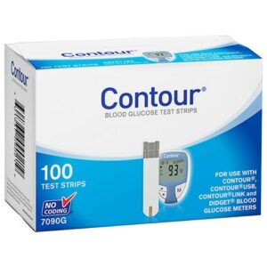 CONTOUR Blood Glucose Test Strips - 100.0 ea