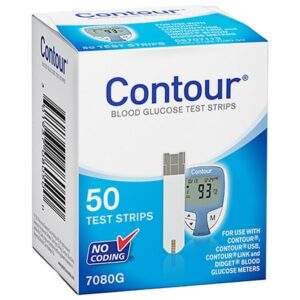 CONTOUR Blood Glucose Test Strips - 50.0 ea